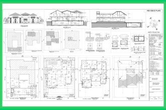 convert blueprint sketch, jpeg, pdf drawing into autocad, dwg