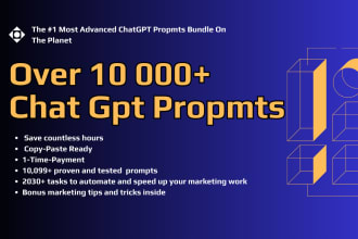 provide chat gpt marketing prompts to increase your business