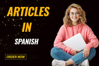 be your spanish SEO content writer for article or blog post