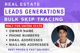 provide you bulk skip tracing using tloxp in 24 hours