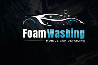 design clean house, janitorial or commercial cleaning logo