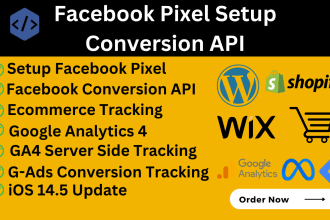 fix facebook pixel conversion API google analytics 4 ecommerce tracking with GTM
