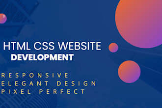 create responsive website using HTML CSS development tools