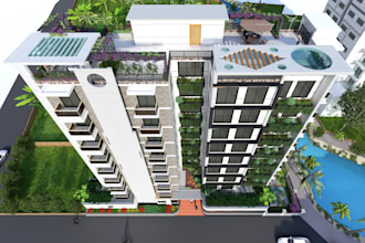 professional sketchup 3d modeling and realistic lumion rendering
