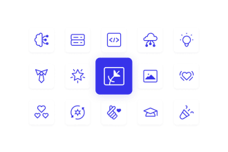 design custom icon set for your app and website