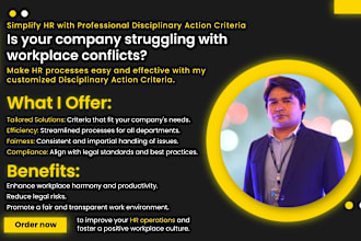 provide HR policies, employee handbook and dae recruitment