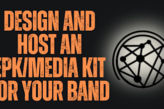 create a professional epk or media kit for your band