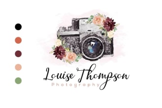 design a modern awesome photography logo