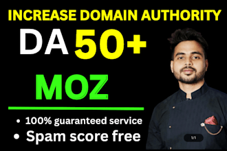 increase moz da domain authority 50 plus increase moz da pa