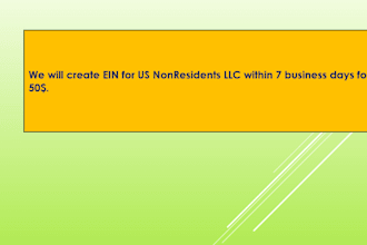 make your ein confirmation letter 147c for non residents llc
