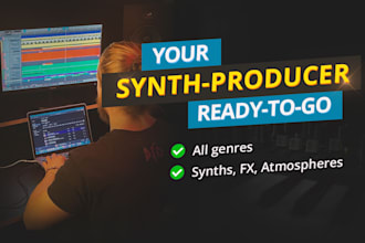 produce synths and sound design your song