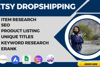 do etsy drop shipping  products on etsy store, etsy expert