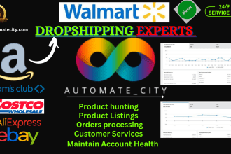serve you for walmart dropshipping and walmart listings