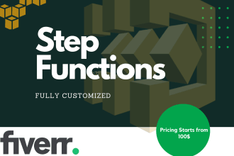 create step functions and event driven applications