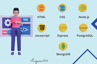 be your node js developer for backend, rest API development, and API integration