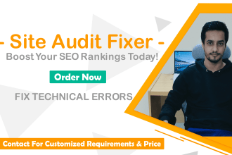 be site audit fixer boost SEO rankings for your website