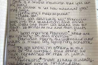 transcript scanned or handwritten documents and audio to text