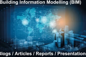 write blogs articles on bim and sustainable construction