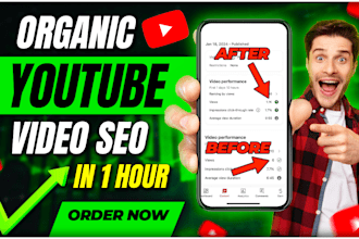 do organic youtube video SEO for best results