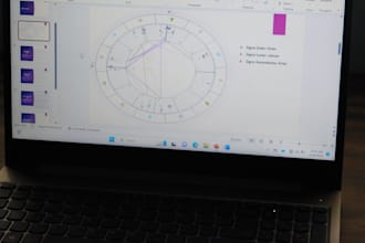 interpret your natal chart in spanish or english