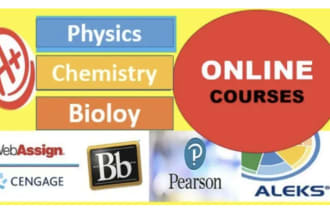 tutor in biology, physics, chemistry, microbiology class