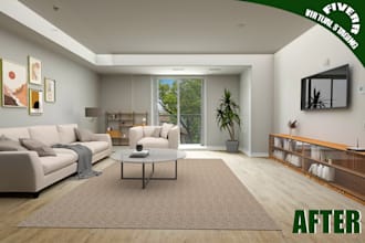 do virtual staging for your room
