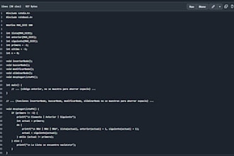 programador experto en c