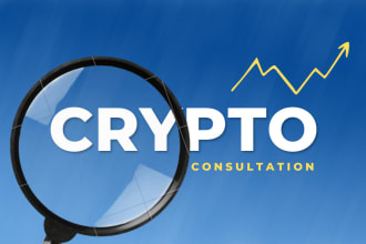 give consultation on your crypto project, token, game