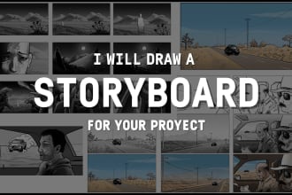 draw a storyboard for your proyect