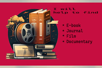 help to find films, ebooks online