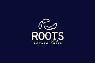 design absolutely outstanding potato chips logo