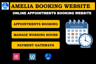 install amelia booking plugin and create appointment booking website with amelia
