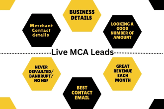 generate top quality mca appointment set up leads