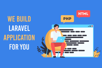 build e commerce web application on laravel