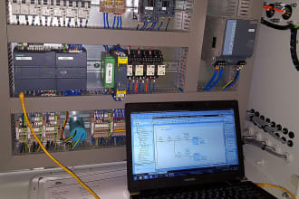 all tasks of plc automation including gui