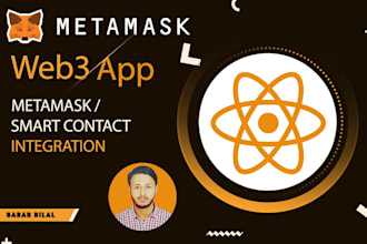 integrate web3, metamask, react, web3 dapp