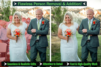 add, photoshop, remove person, people, object from photo or edit pictures