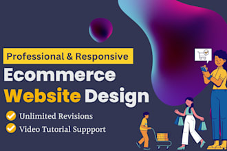 design wordpress ecommerce website or online shop