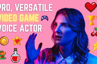 be your female voice actor for video games