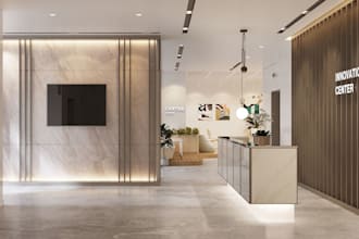 design the interior of the office