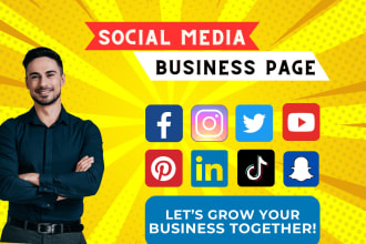 create professional social media business pages to skyrocket your brand