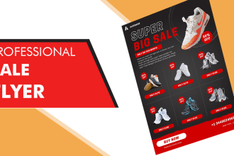 do professional product flyer, sales sheet, catalog, sell