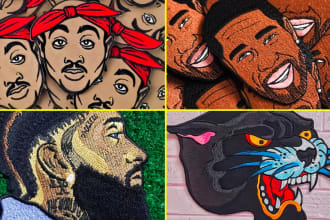 do embroidery digitizing into dst jef pes or any format asap