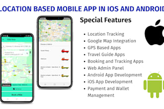 develop location based mobile apps like uber