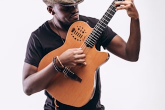 record african guitar for personal or commercial use