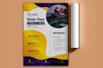 design a professional business flyer design