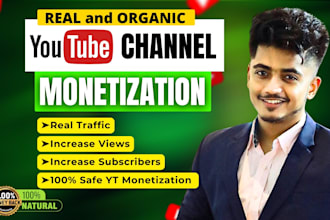 do super fast organic youtube videos promotion to gain views and monetize