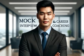 do mock interviews for data science, analytics, and data engineering jobs