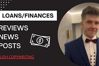 write polish texts about finances and loans
