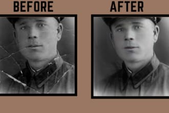 do professionally enhance, colorize, restore, fix old photos